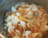 鶏むね肉と竹輪とオニオンの煮しめ作り方4写真