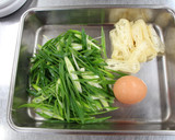 ネギまみれ！卵とじ丼作り方1写真