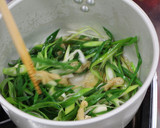 ネギまみれ！卵とじ丼作り方2写真