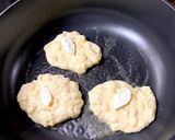 りんごとクリームチーズのパンケーキ♪作り方3写真