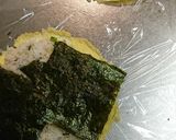 薄焼き卵巻ご飯作り方5写真