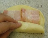 【初級】HBで作る♪ベーコンロールパン作り方4写真