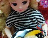 リカちゃんサイズ♡青やぎとろみスープꕤ*作り方2写真