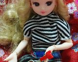 リカちゃんサイズ♡青やぎとろみスープꕤ*作り方5写真