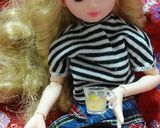 リカちゃんサイズ♡青やぎとろみスープꕤ*作り方7写真