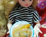 リカちゃんサイズ♡青やぎとろみスープꕤ*作り方9写真