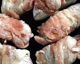 旨塩ドレッシングで椎茸の肉巻き焼き作り方2写真