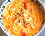 海老のトマトクリームパスタ作り方16写真