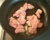 やわらか鶏肉とナスのマヨ炒め作り方3写真