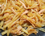 じゃがいもと魚肉ソーセージのきんぴら♪作り方6写真