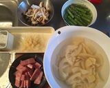筍とアスパラ ベーコンのトマトパスタ作り方5写真