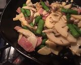 筍とアスパラ ベーコンのトマトパスタ作り方7写真