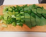 【お弁当のおかずに】小松菜のナムル作り方1写真