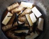 圧力で柔らか昆布とゴボウ煮作り方2写真