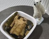 圧力で柔らか昆布とゴボウ煮作り方3写真