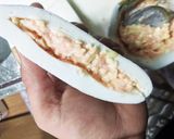 タラコチーズ入りはんぺん卵焼き作り方3写真