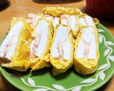 タラコチーズ入りはんぺん卵焼き作り方6写真