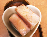 簡単･卵焼きに生ハム巻き作り方3写真