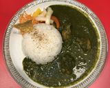 ほうれん草と色々葉野菜のチキンカレー作り方7写真