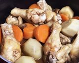 簡単♡旨い♡手羽元と根菜のこってり煮作り方4写真
