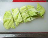 春キャベツと厚揚げの塩こうじ煮作り方1写真