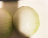 新玉ねぎと水菜の簡単ささみサラダ作り方1写真