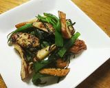 薩摩揚げとピーマンの炒め作り方5写真