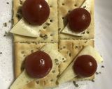 チーズクラッカー(カプレーゼに似せて、作り方6写真
