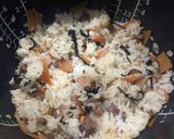煮豚を作った副産物！中華風おこわ作り方7写真