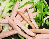 縁日でありそうなウスターソース焼そば作り方2写真