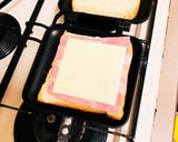 簡単半熟卵のホットサンド☆作り方2写真