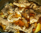 簡単♡筍と豚こま肉、厚揚げの麺つゆ煮作り方3写真
