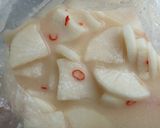 大根の塩麹漬けべったら風　液に漬けるだけ作り方5写真