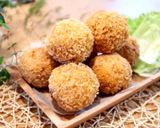 お弁当に!かぼちゃの茶巾作り方10写真