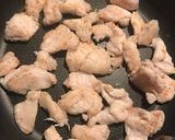 調味料１つ！胸肉ポン酢炒めP:35.2g作り方3写真
