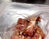 鶏肉のドレッシング漬けのから揚げ作り方1写真
