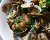 ほんのり香るにんにく醤油 あさりの酒蒸し作り方6写真