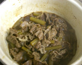 牛肉と蕗の煮物 ＊ お弁当用作り方2写真