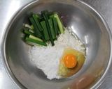もちもち食感☆ネギチヂミ作り方1写真