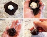 抹茶クリーム大福☆簡単☆感動的な美味しさ作り方2写真