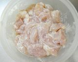 鶏胸肉しめじ玉ねぎケチャソースチーズ焼き作り方3写真