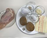鶏胸肉とじゃが芋のナゲット作り方1写真