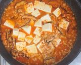 中華料理　大豆ミートの麻婆豆腐作り方4写真