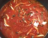 フライパン1つで作るトマトソースパスタ作り方3写真
