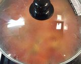 フライパン1つで作るトマトソースパスタ作り方4写真