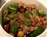 ガパオ風な丼弁当作り方5写真