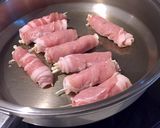 4月24日　えのき肉巻き　朝食作り方1写真