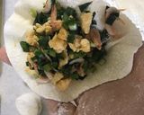 ニラエビ焼きまんじゅう(韭菜盒子）作り方10写真
