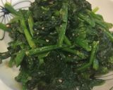 ほうれん草の胡麻和え♪優しい甘さ作り方5写真