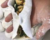 ニラエビ焼きまんじゅう(韭菜盒子）作り方11写真